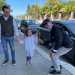 Ed ecco arrivare Martina, di 5 anni, accompagnata dal pap